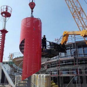 Spindeltreppe - Schifffahrtszeichen auf Norderney