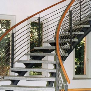 Doppelholmtreppe Rundrohr