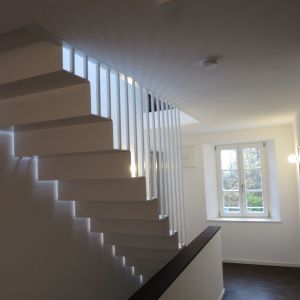 Faltwerkstreppe geradläufig 01