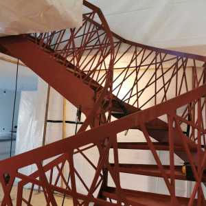 Wangentreppe, skelettiert