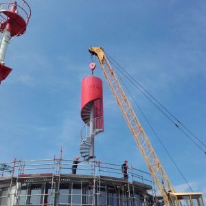 Spindeltreppe - Schifffahrtszeichen auf Norderney
